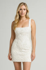 Жен. Изящный топ без рукавов Пуловер Сплошной цвет Белый / XL